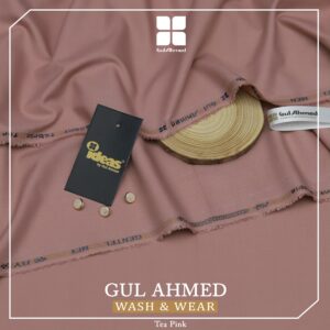 "GulAhmed Men’s Luxury Summer Collection 2025 – Premium Wash & Wear fabric in 23 colors with original-style inlay card, stamp, bag, tag, and fancy buttons."