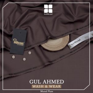 "GulAhmed Men’s Luxury Summer Collection 2025 – Premium Wash & Wear fabric in 23 colors with original-style inlay card, stamp, bag, tag, and fancy buttons."