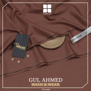 "GulAhmed Men’s Luxury Summer Collection 2025 – Premium Wash & Wear fabric in 23 colors with original-style inlay card, stamp, bag, tag, and fancy buttons."