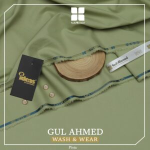 GulAhmed Men’s Luxury Summer Collection 2025 – Premium Wash & Wear fabric in 23 colors with original-style inlay card, stamp, bag, tag, and fancy buttons."