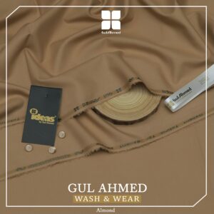 "GulAhmed Men’s Luxury Summer Collection 2025 – Premium Wash & Wear fabric in 23 colors with original-style inlay card, stamp, bag, tag, and fancy buttons."