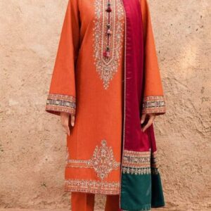 ✨ Jazmin Winter 2025 | Dhanak Embroidered 3-Piece Suit ✨